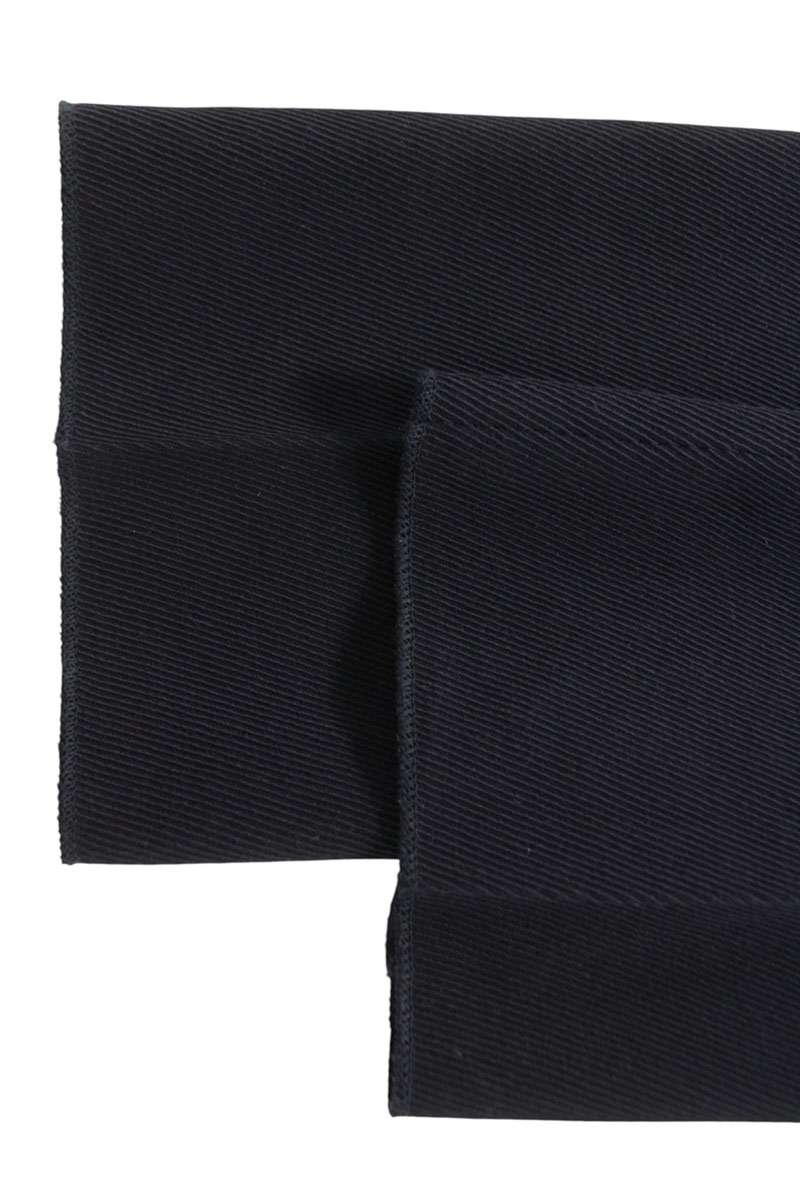 GIVENCHY Gold Button Wool Trousers Navy Size 32