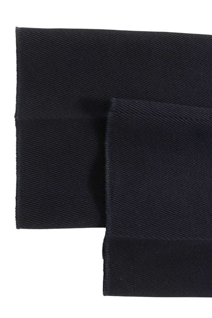 GIVENCHY Gold Button Wool Trousers Navy Size 32