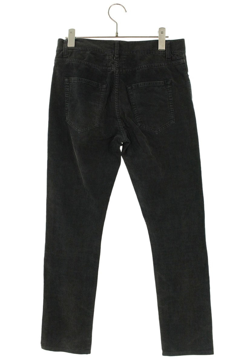 SAINT LAURENT PARIS Corduroy Skinny Pants Gray Size 28