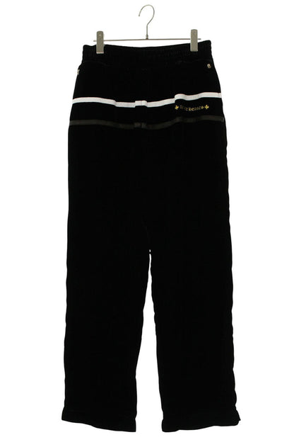 Chrome Hearts VELVET TRACKSUIT PANTS Black Size 32