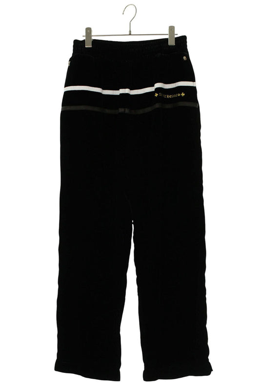 Chrome Hearts VELVET TRACKSUIT PANTS Black Size 32
