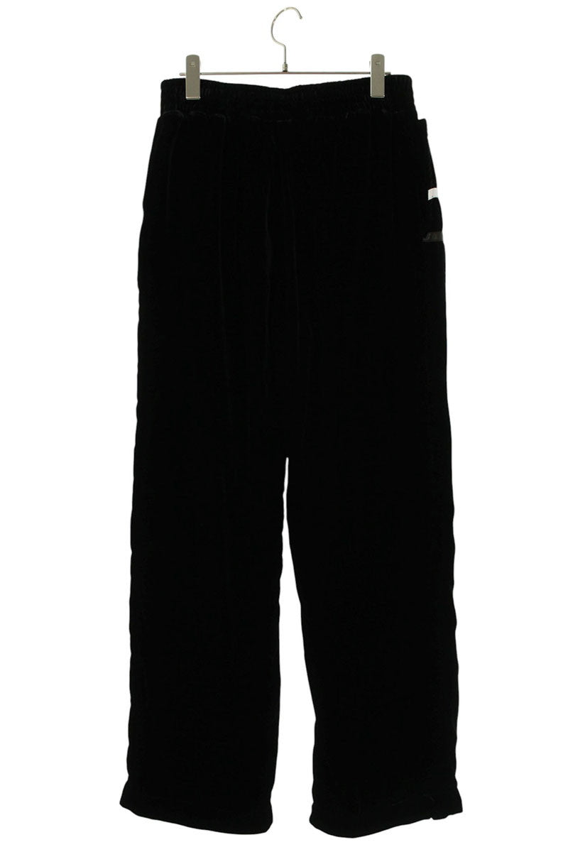 Chrome Hearts VELVET TRACKSUIT PANTS Black Size 32
