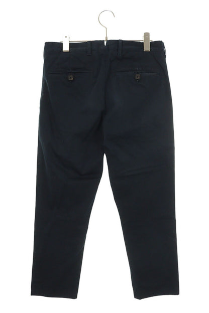Prada Navy Tapered Stretch Cotton Trousers Size 32