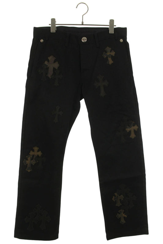 Chrome Hearts CHINOS CEM CRS PTCH Leather Chino Size 32