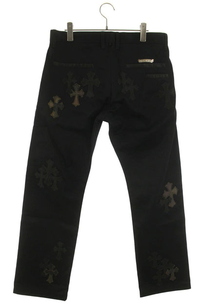 Chrome Hearts CHINOS CEM CRS PTCH Leather Chino Size 32