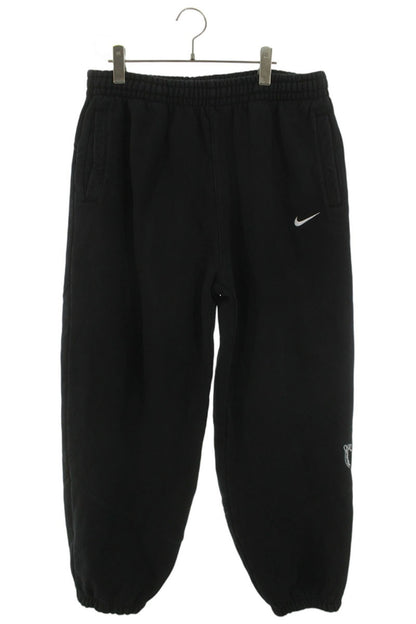 Supreme x Nike 25SS Logo Patchwork Long Pants Black Size L