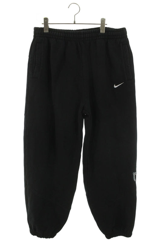 Supreme x Nike 25SS Logo Patchwork Long Pants Black Size L