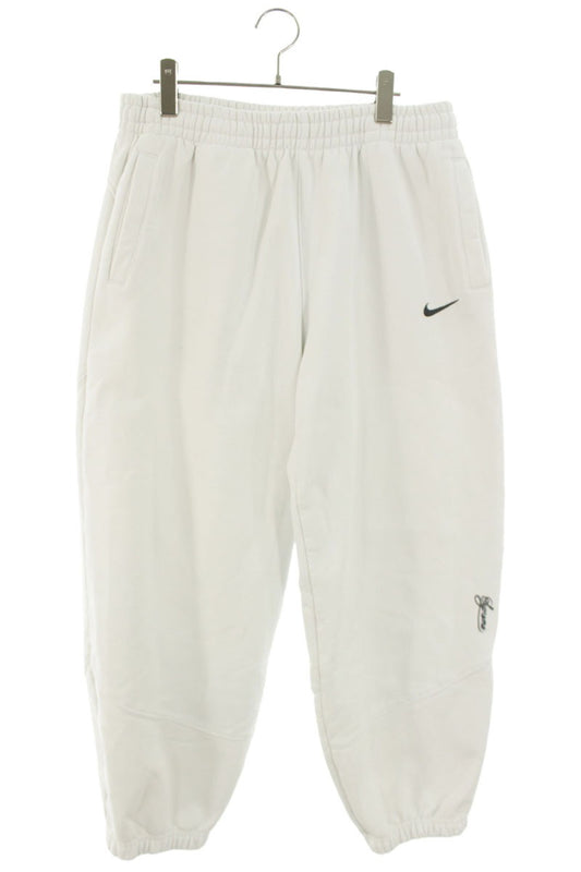Supreme x Nike 25SS Logo Patchwork Long Pants White Size M