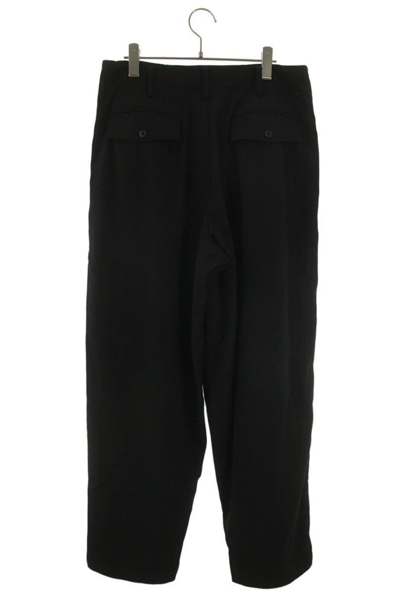 Yohji Yamamoto Wool Trousers Black Size 32