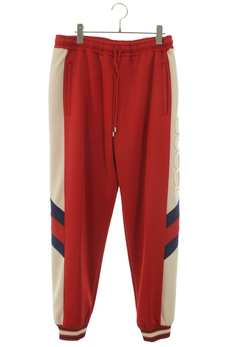 GUCCI Logo Side Line Track Pants Multi Size 32
