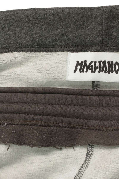 MAGLIANO Cotton Wide Track Sweatpants Gray Size 30