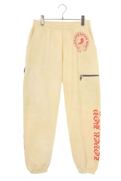 Chrome Hearts CH DRAKE SWTPANTS Heart Horseshoe Logo Size 32