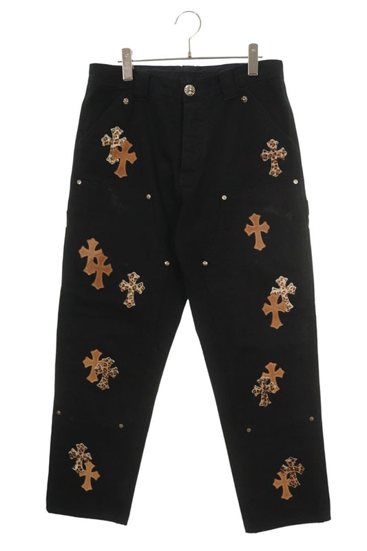 Chrome Hearts CARPENTER CNVS BLK Cross Patch Size 30INCH