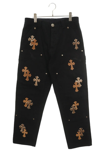 Chrome Hearts CARPENTER CNVS BLK Cross Patch Size 30INCH