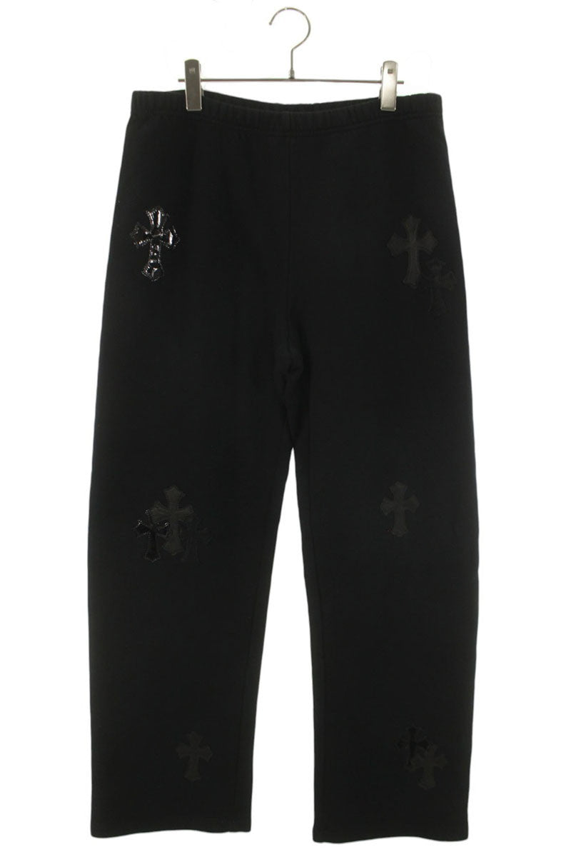 Chrome Hearts SWTPNTS GYN U PAPER JAM Leather Cross Size 34