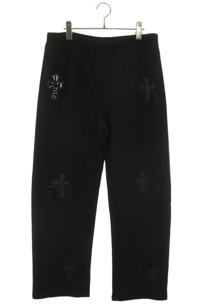 Chrome Hearts SWTPNTS GYN U PAPER JAM Leather Cross Size 34
