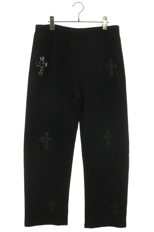Chrome Hearts SWTPNTS GYN U PAPER JAM Leather Cross Size 34