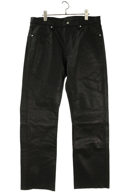 schott Leather Pants Black Size 34