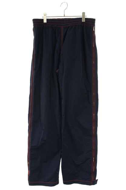 Bottega Veneta Nylon Long Pants Navy Red Size 34