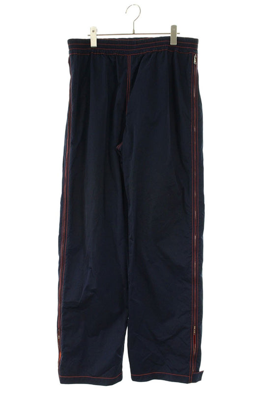 Bottega Veneta Nylon Long Pants Navy Red Size 34