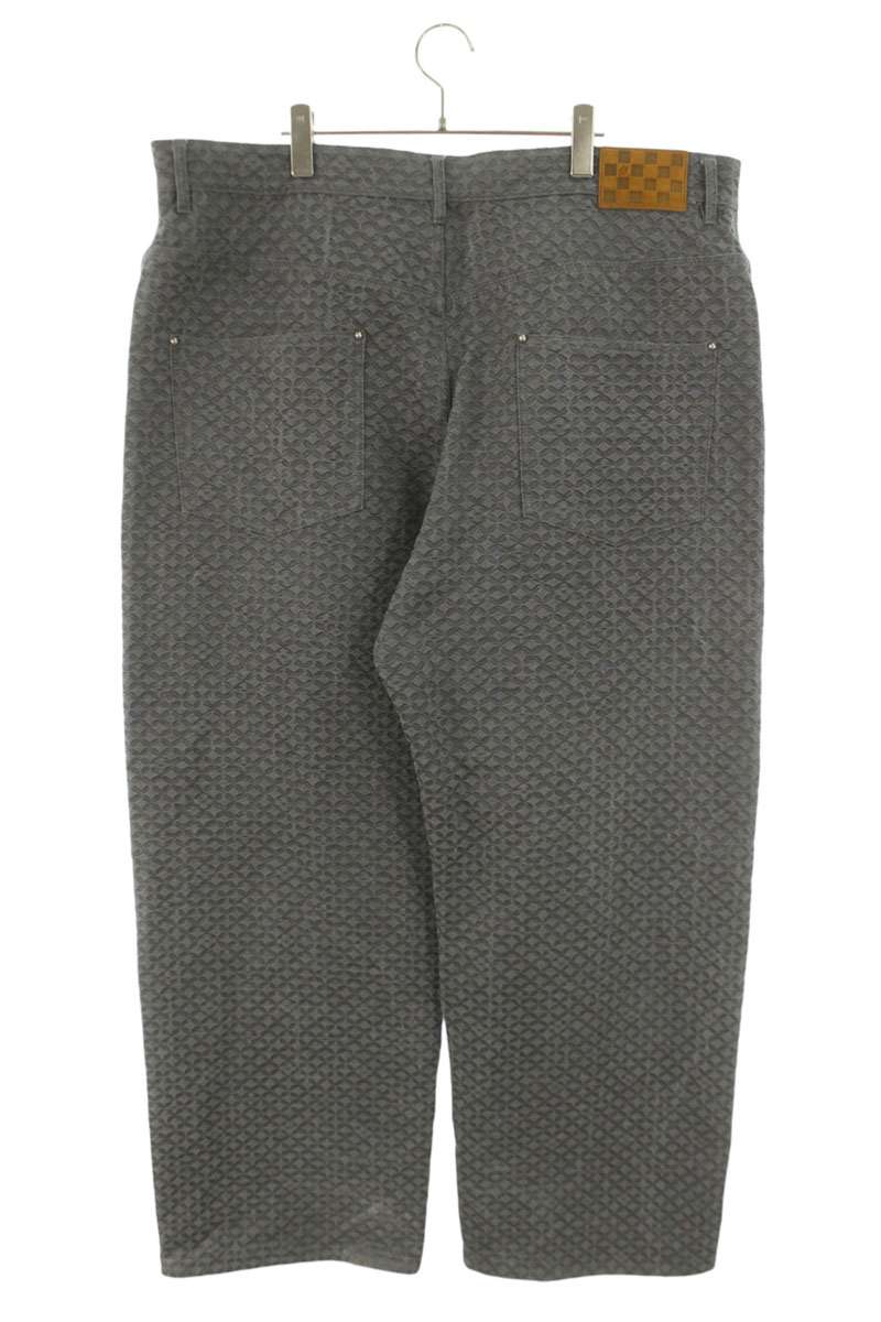 LOUISVUITTON 25AW Monogram Double Knee Work Pants Size 60