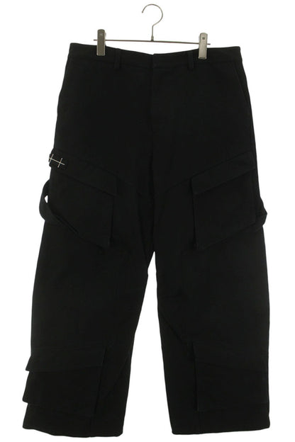 HELIOT EMIL CELLULAE CARGO TROUSERS Black Size 34
