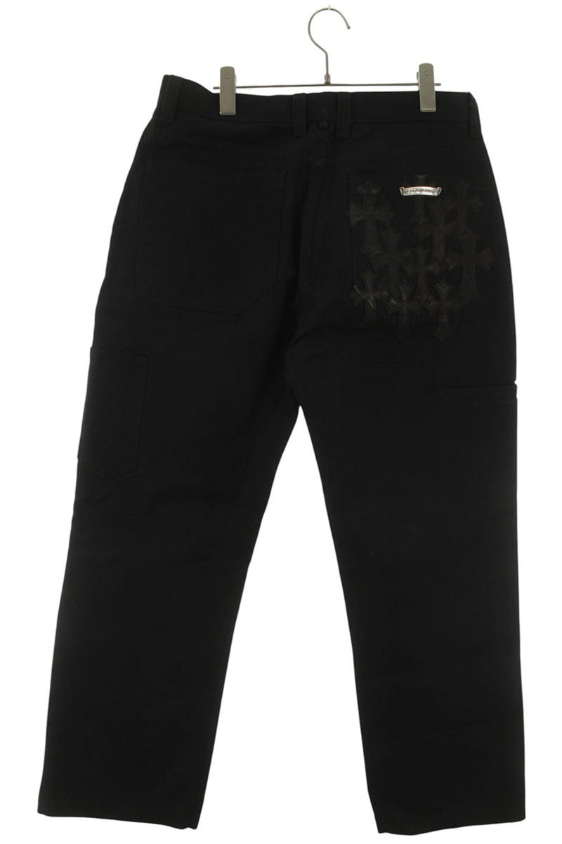 Chrome Hearts Carpenter Cemetery Patch Cotton Pants Size 32