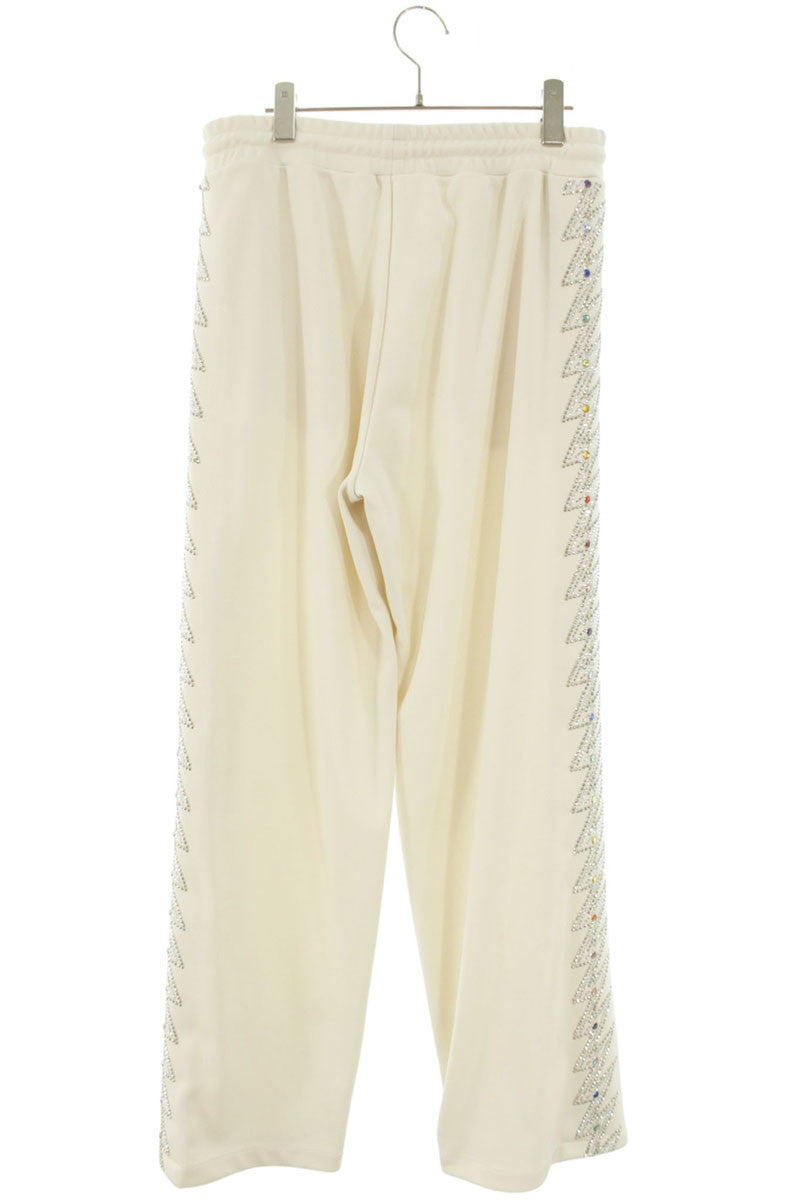 CELINE Side Studded Track Pants White Size 32