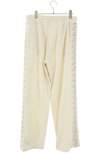 CELINE Side Studded Track Pants White Size 32