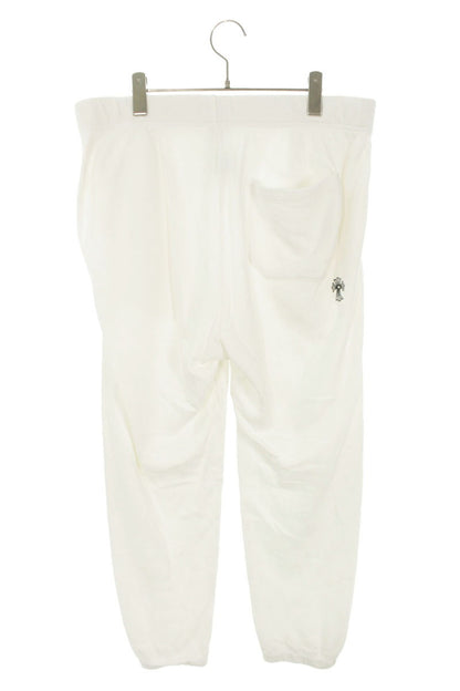 Chrome Hearts Y NOT CH Logo Embroidered Long Pants White x Black Size M