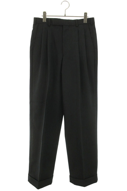 JOHNLAWRENCESULLIVAN Wool 2-Pleat Trousers Gray Size 32