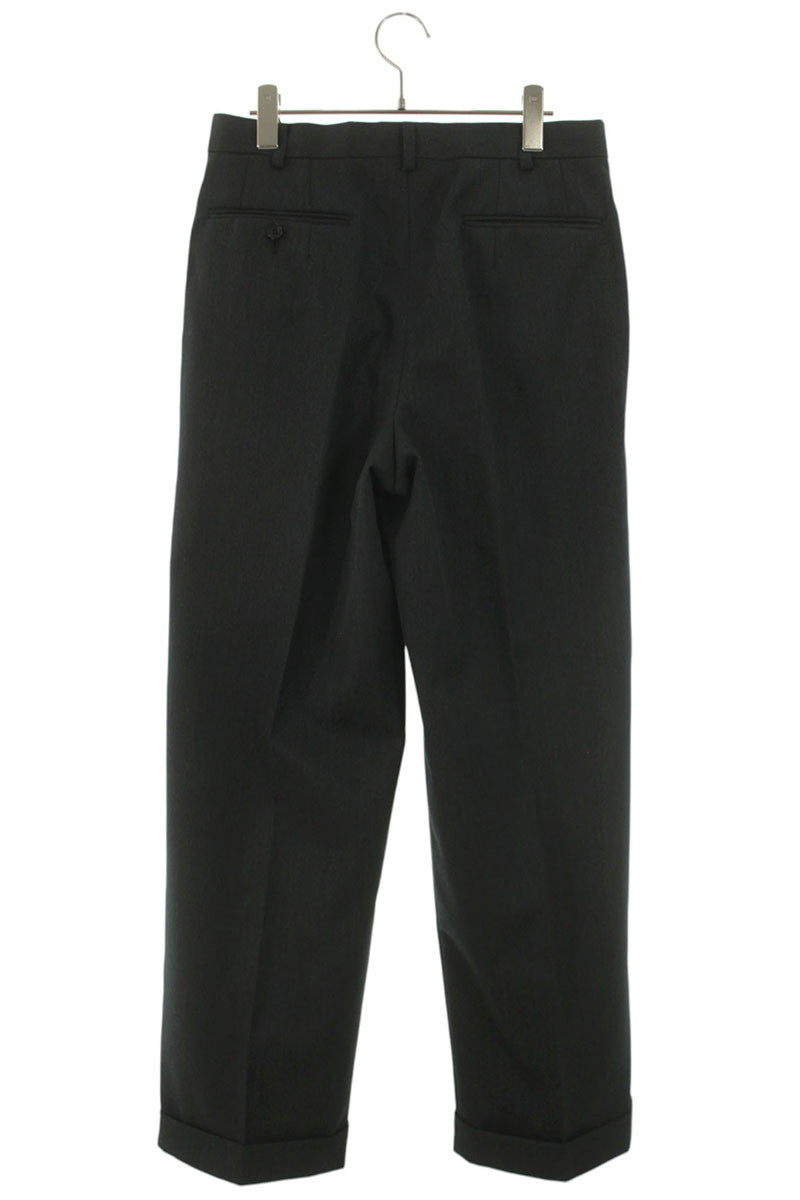JOHNLAWRENCESULLIVAN Wool 2-Pleat Trousers Gray Size 32