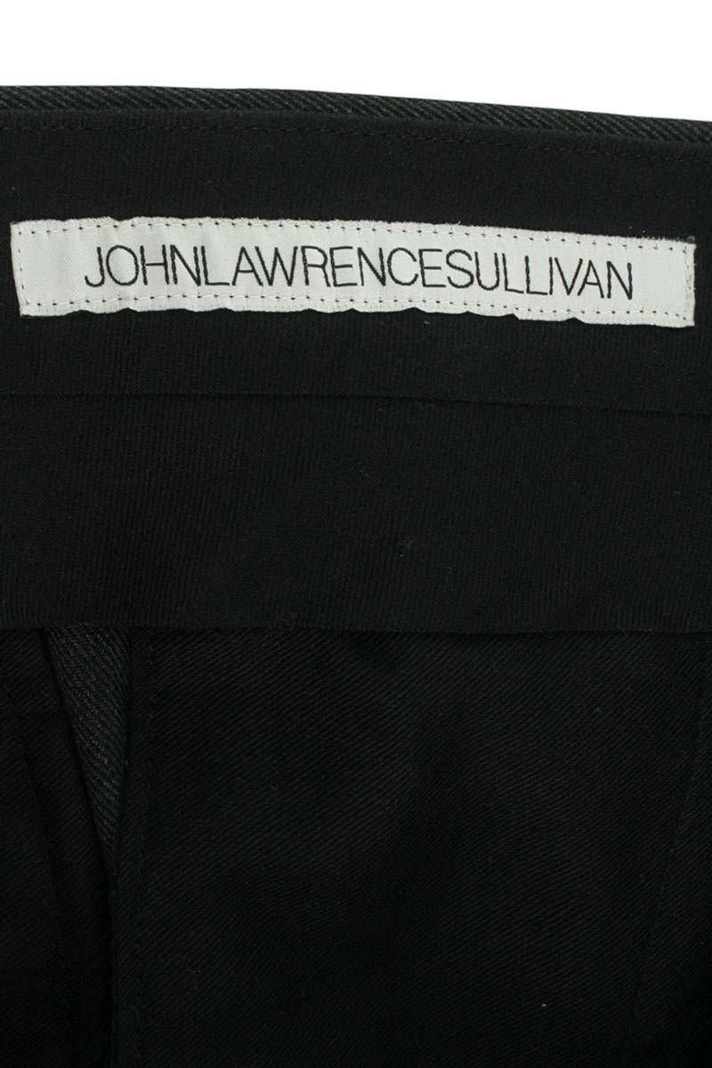 JOHNLAWRENCESULLIVAN Wool 2-Pleat Trousers Gray Size 32