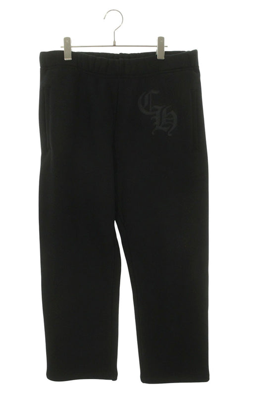 Chrome Hearts SWEAT PANTS CH Embroidered Black Size 34
