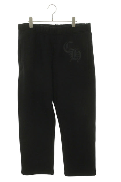 Chrome Hearts SWEAT PANTS CH Embroidered Black Size 34