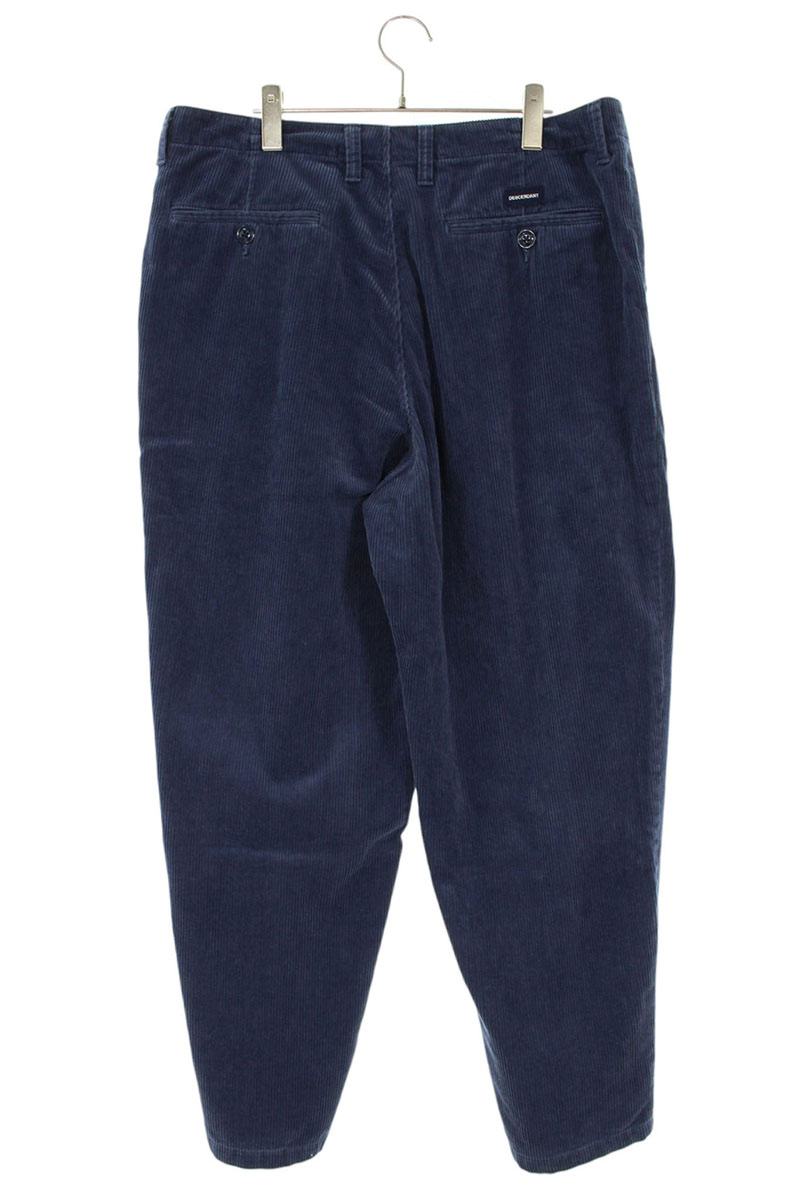 DESCENDANT 25AW Corduroy Pants Blue Size 36