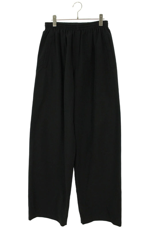 BALENCIAGA 23SS Technical Faille Baggy Pants Black Size 28