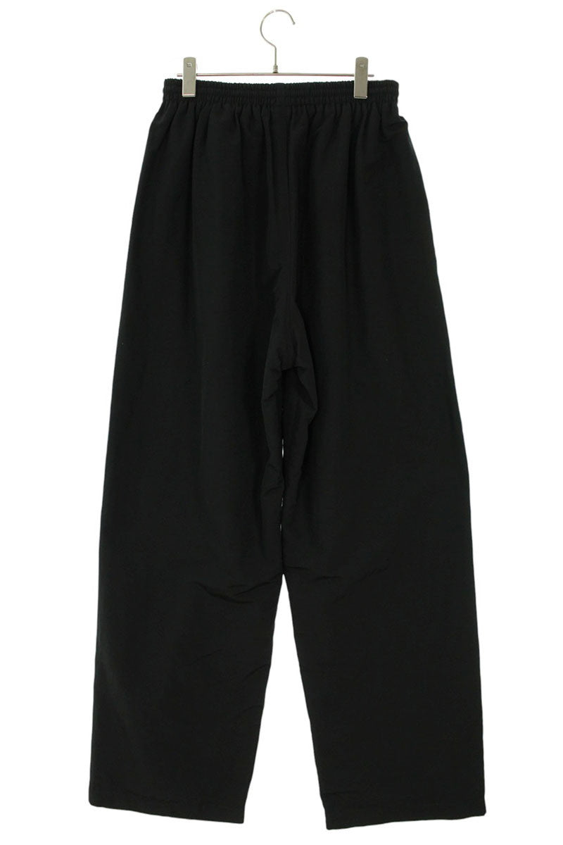 BALENCIAGA 23SS Technical Faille Baggy Pants Black Size 28