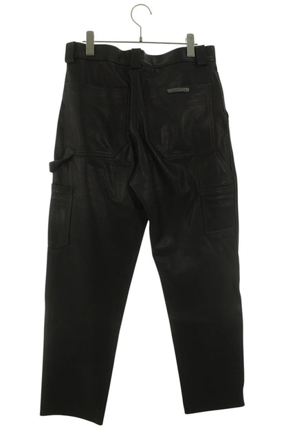 Chrome Hearts Double Knee Leather Carpenter Pants Size 30