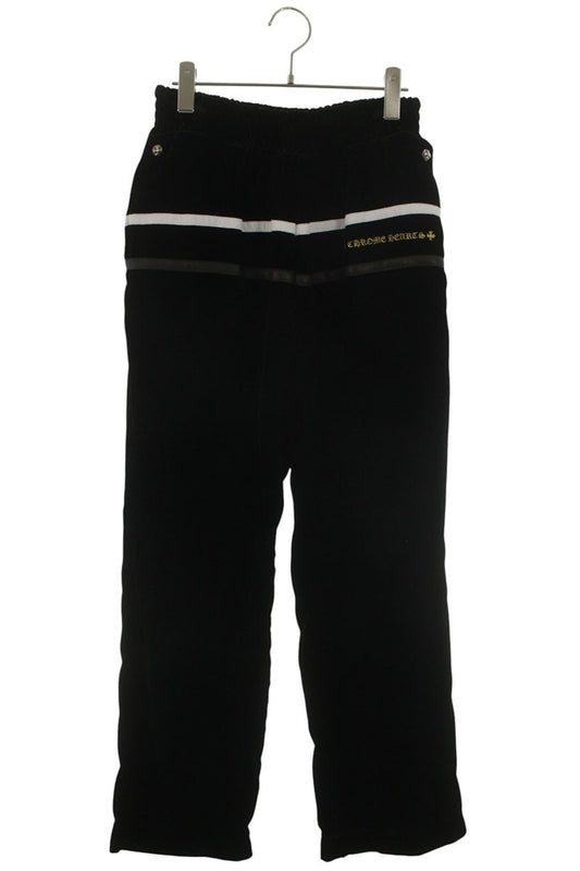 Chrome Hearts VELVET TRACKSUIT PANTS Black Size 30