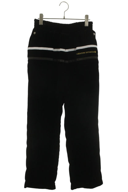 Chrome Hearts VELVET TRACKSUIT PANTS Black Size 30