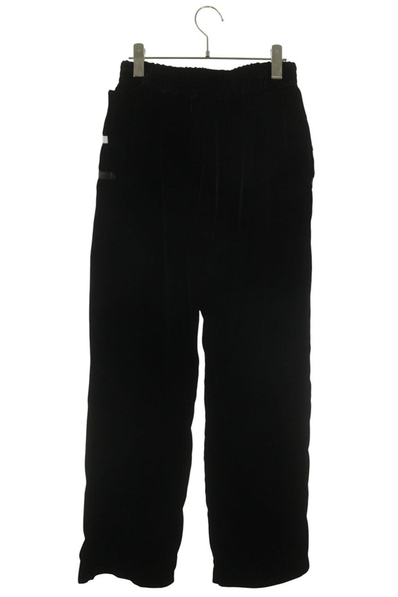 Chrome Hearts VELVET TRACKSUIT PANTS Black Size 30