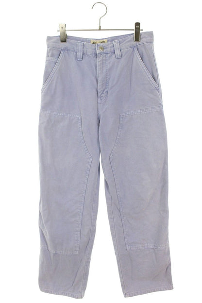 STUSSY Work Pant Canvas Double Knee Purple Size 28