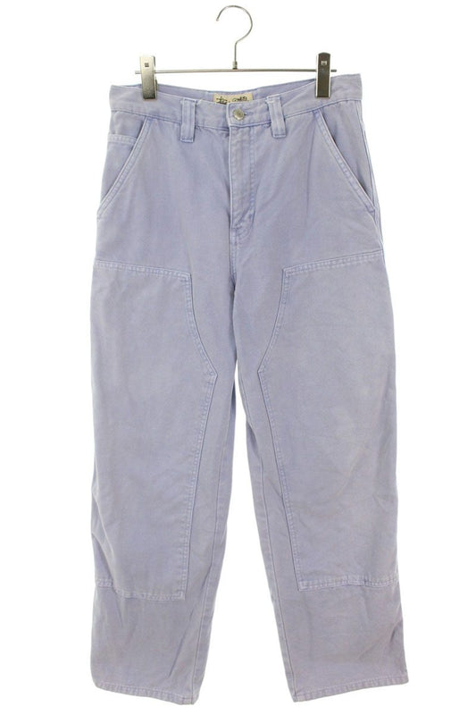 STUSSY Work Pant Canvas Double Knee Purple Size 28