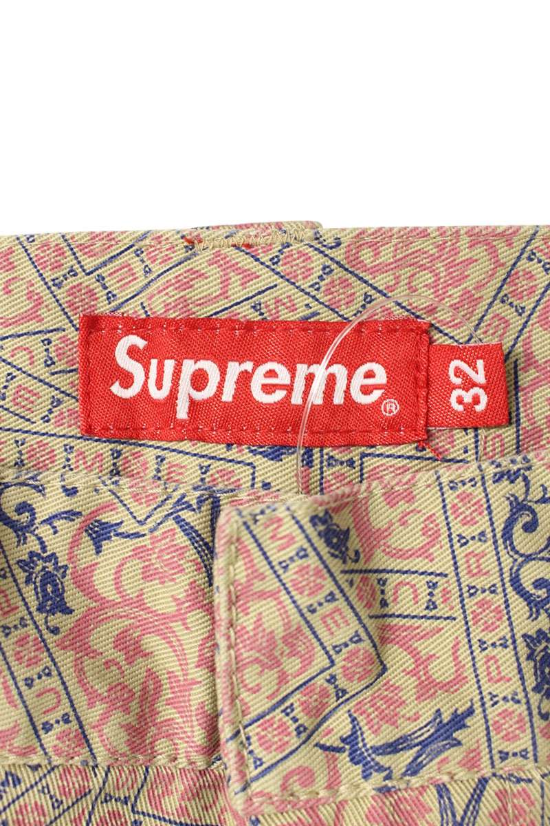 Supreme 21AW Work Pant Long Pants Beige Size 32