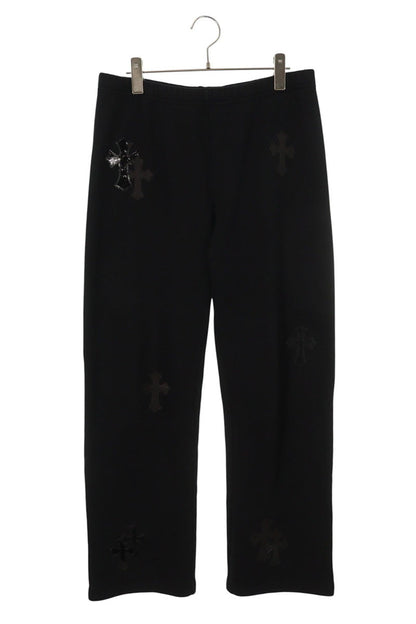 Chrome Hearts Y NOT Crosspatch Sweatpants Black Size 32