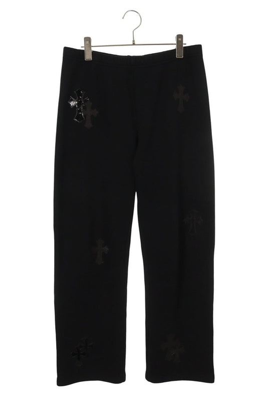 Chrome Hearts Y NOT Crosspatch Sweatpants Black Size 32