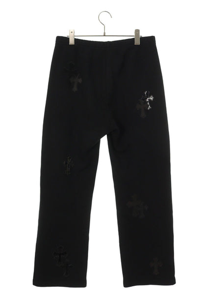 Chrome Hearts Y NOT Crosspatch Sweatpants Black Size 32