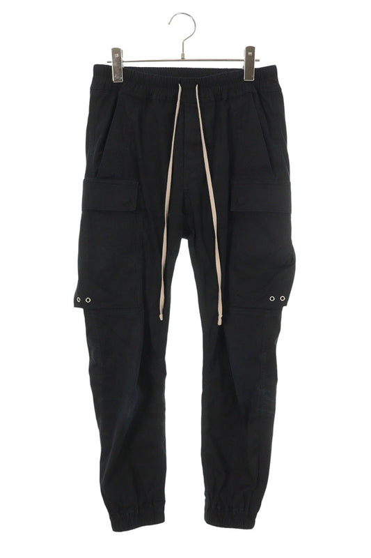 Rick Owens 19AW TE Cargo Long Pants Black Size 46