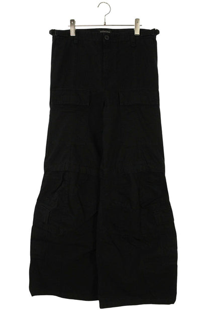 BALENCIAGA Convertible Cargo Flare Cotton Pants Size 30